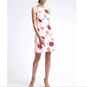 Banana Republic Floral Dress with Back Cutout Detail